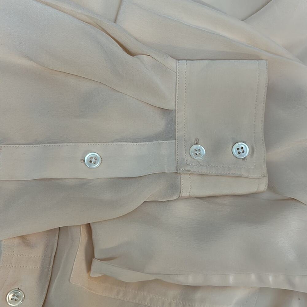 FRAME Silk Button-Down - image 8